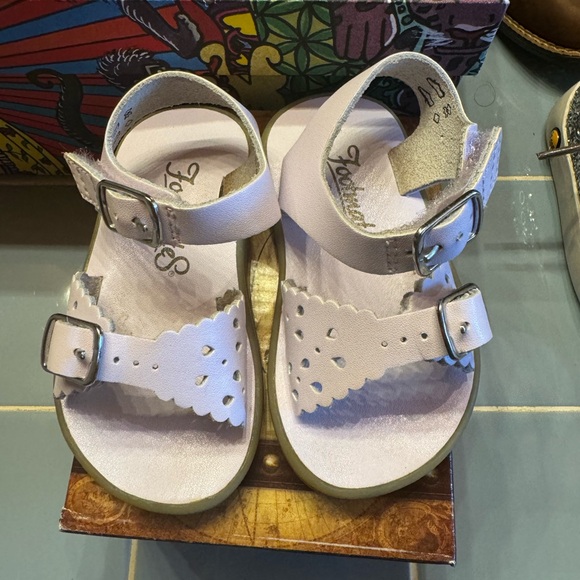 FOOTMATES lilac Ariel sandal - Picture 2 of 5